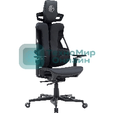 Кресло Cactus CS-CHR-DUO-BBK черный, экокожа