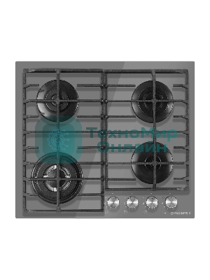 Газовая варочная панель Maunfeld EGHG.64.63CLGR/G серый