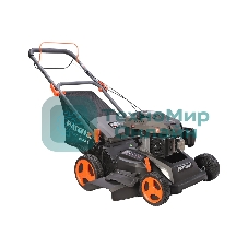 Газонокосилка бензиновая PATRIOT PT 66LS, 201сс, 6,5л.с., 66см, 70л. трав., метал. дека, привод на колеса, мульчирование, боковой выброс, 2 ножа