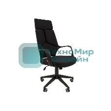 Кресло Chairman 525 черный, ткань, 120 кг