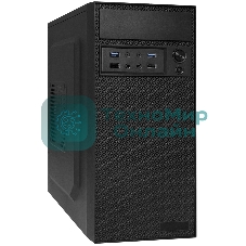 Компьютерный корпус Minitower ExeGate BAA-109U2-UNS400 (mATX, БП UNS400 с вент. 12см, 2*USB+2*USB 3.0, аудио, черный)