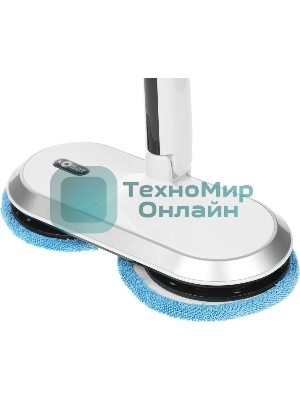 Пылесос-электровеник Xbot RM2 серый, питание от аккумулятора, 240 Вт, уборка сухая