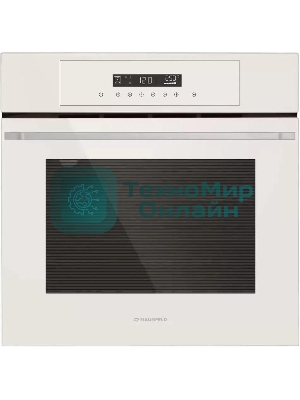 Шкаф духовой электрический Maunfeld AEOD60103BG, 60л, дверца с 3 стеклами, бежевый