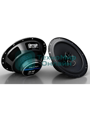 Колонки автомобильные Prology CX-165 140Вт 89дБ 4Ом 16см (6.5дюйм) (ком.:2кол.) коаксиальные двухполосные