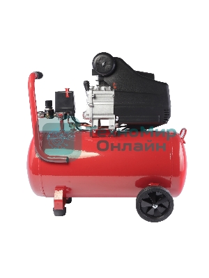 Компрессор поршневой масляный Победа KM 50-250, 250 л/мин, 8 бар, 1800 Вт, 50 л, быстросъемный 1/4