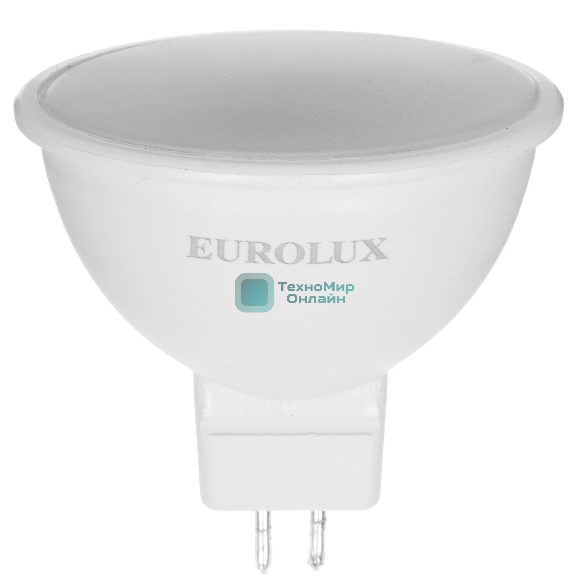 Лампа светодиодная EUROLUX LL-E-MR16-7W-230-2,7K-GU5.3