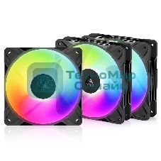Вентилятор корпусной ARCTIC P12 Pro Reverse A-RGB - 3 Pack - retail (ACFAN00333A) 