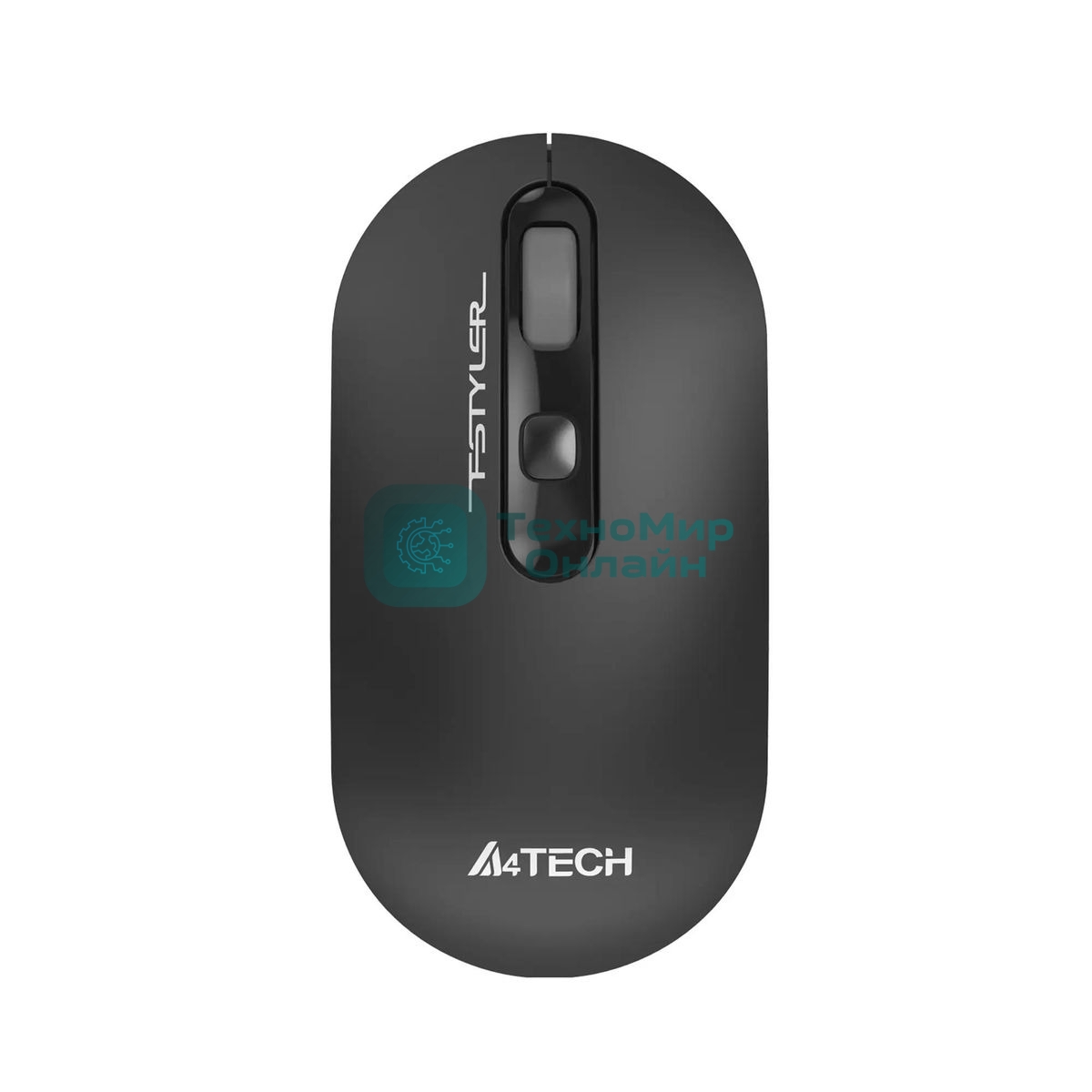 Мышь беспроводная A4Tech Fstyler FG20 серый, 2000 dpi, радиоканал, USB, кнопки - 4