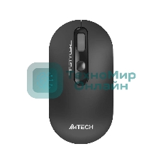 Мышь беспроводная A4Tech Fstyler FG20 серый, 2000 dpi, радиоканал, USB, кнопки - 4