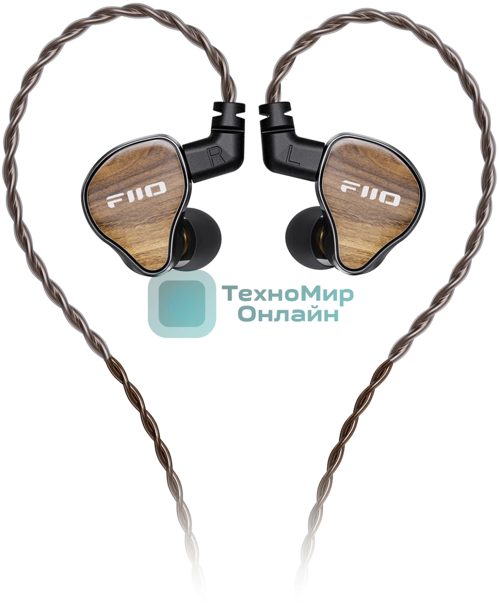 Проводные наушники FiiO FH13 черный, внутриканальные, Jack 3.5/4.4 мм