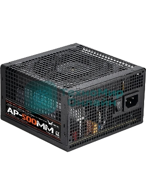 Блок питания Aerocool/Formula ATX 500W AP-500ММ 80 PLUS WHITE (20+4pin) APFC 120мм fan 6xSATA RTL