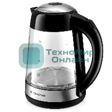 Чайник электрический BRAYER BR1012BK, 2200 Вт, 1.7 л
