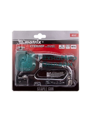 Степлер Matrix мебельный регулируемый тип скобы 53 414мм master