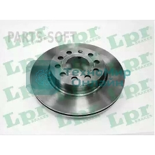 Диск тормозной вентилируемый LPR A1001V