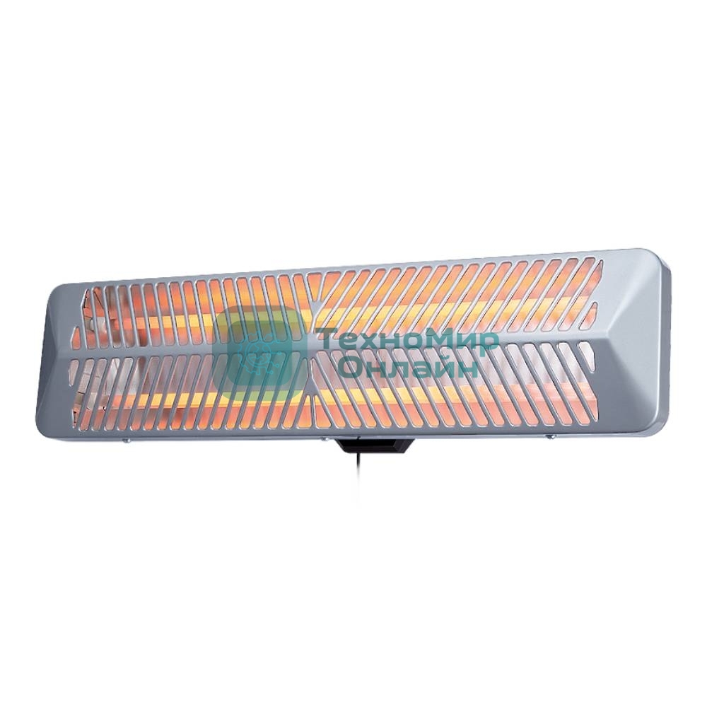 Обогреватель инфракрасный Ballu BIH-LW2-1.5 серый, кварцевый, 1500 Вт, 25 м2