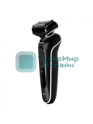 Электробритва Braun 51-W1600s белый/черный