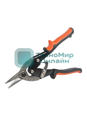 Ножницы по металлу PATRIOT ASP-250L, левый рез, CRV, двухкомпонентные рукоятки, 250мм