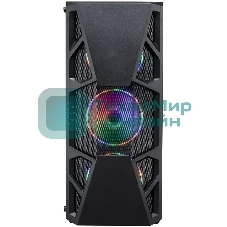 Компьютерный корпус Aerocool/Formula CL-3303B RGb черный без БП ATX 6x120мм 2xUSB 2.0 1xUSB 3.0 audio bott PSU