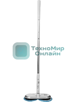 Пылесос-электровеник Xbot RM2 серый, питание от аккумулятора, 240 Вт, уборка сухая