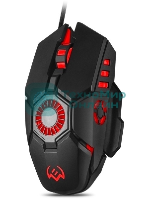 Мышь проводная SVEN RX-G880 черный, 7000 dpi, USB, кнопки - 7