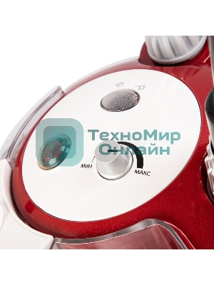 Отпариватель Endever Odyssey Q-9 красный/белый, 2500 Вт, 90 г/мин, 2300 мл