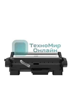 Гриль электрический Topdevice EG1/2200 Вт/0-240 °C/раскрытие на 180 °C/несъемные панели/черно-серебристый (TDSEG001_BK)