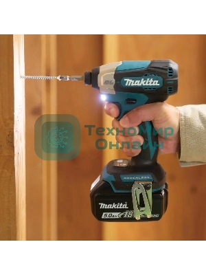 Шуруповерт Makita DTD157RTJ аккум. патрон:квад.1/4