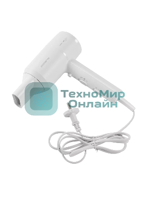 Фен Polaris PHD 2044Ti Quattro Ionic белый/серый, 1900 Вт, компактный, ионизация