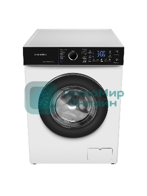 Стиральная машина c инвертором и паром Maunfeld MFWM127IWHT белый, загрузка фронтальная 7 кг, 1200 об/мин, класс: A+++