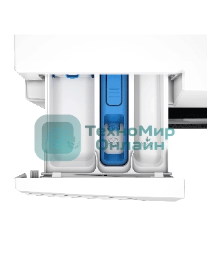 Стиральная машина с сушкой Hotpoint WDSH 75549 VWX белая, загрузка фронтальная 7.5кг, 1400 об/мин., класс: A