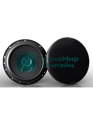 Колонки автомобильные Prology CX-165 140Вт 89дБ 4Ом 16см (6.5дюйм) (ком.:2кол.) коаксиальные двухполосные