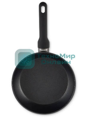 Сковорода Rondell Shell RDA-1926 круглая 26 см, покрытие: Xylan Plus ручка несъемная (без крышки) темно-серый