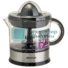 Соковыжималка АКСИНЬЯ КС-2200 чёрный, цитрусовая, 40 Вт, 700 мл, электронное, реверс