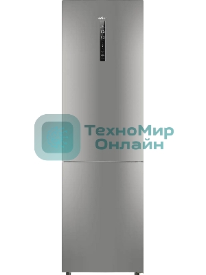 Холодильник Haier C2F620CFU1 серебристый двухкамерный 278/108л морозилка снизу, No Frost
