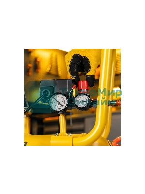 Компрессор безмасл. малошумн. Denzel DLP-4500/150, 4,5 кВт, 3х1,5 кВт,150 л, 2850 об/мин,750 л/мин