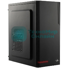 Корпус ATX Eurocase M12 черный, ABS пластик, 2*USB2.0, USB3.0, HD AUDIO