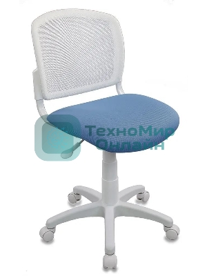 Кресло Бюрократ CH-W296NX/26-24 белый, сетка, 120 кг