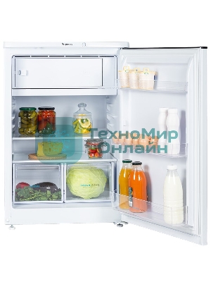 Холодильник Бирюса 508 белый однокамерный 116/34л морозилка сверху