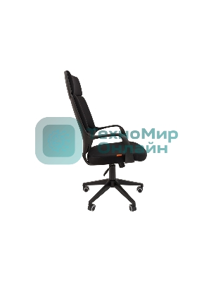 Кресло Chairman 525 черный, ткань, 120 кг