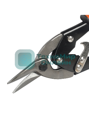 Ножницы по металлу PATRIOT ASP-250L, левый рез, CRV, двухкомпонентные рукоятки, 250мм