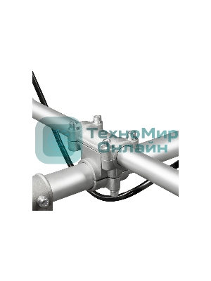 Триммер электрический Kranz KR-1400, 1400Вт, 420/255мм, катушка+диск, разборная штанга