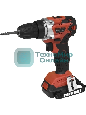 Дрель-шуруповерт аккумуляторная Парма ДША-02А-1512/2Li 02.021.00014