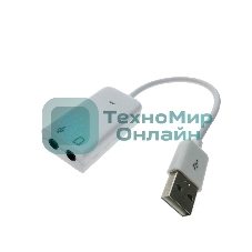 Внешняя звуковая карта USB Espada USB 2.0 (PAAU003) (43082)