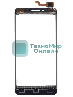 Сенсорное стекло (тачскрин) для Lenovo A3690, черное