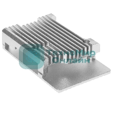 Корпус Qumo Aluminum case without fan, Raspberry Pi 3, silver(RS024)