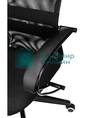 Кресло Бюрократ CH-607BS черный, сетка
