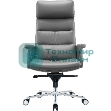 Кресло Cactus CS-LGR-DUBLIN темно-серый, кожа