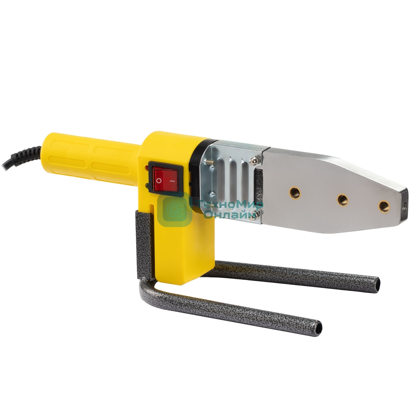 Аппарат для сварки пластиковых труб 850Вт KOLNER KPW 850C, время нагрева 1.5мин, рабочая температура 300гр, насадка 16, 20, 25, 32мм, муфтовая сварка, кабель 2м (набор осн., кейс)