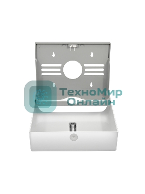 Диспенсер бумажных полотенец Puff-5130, белый, с замком, ABS-пластик