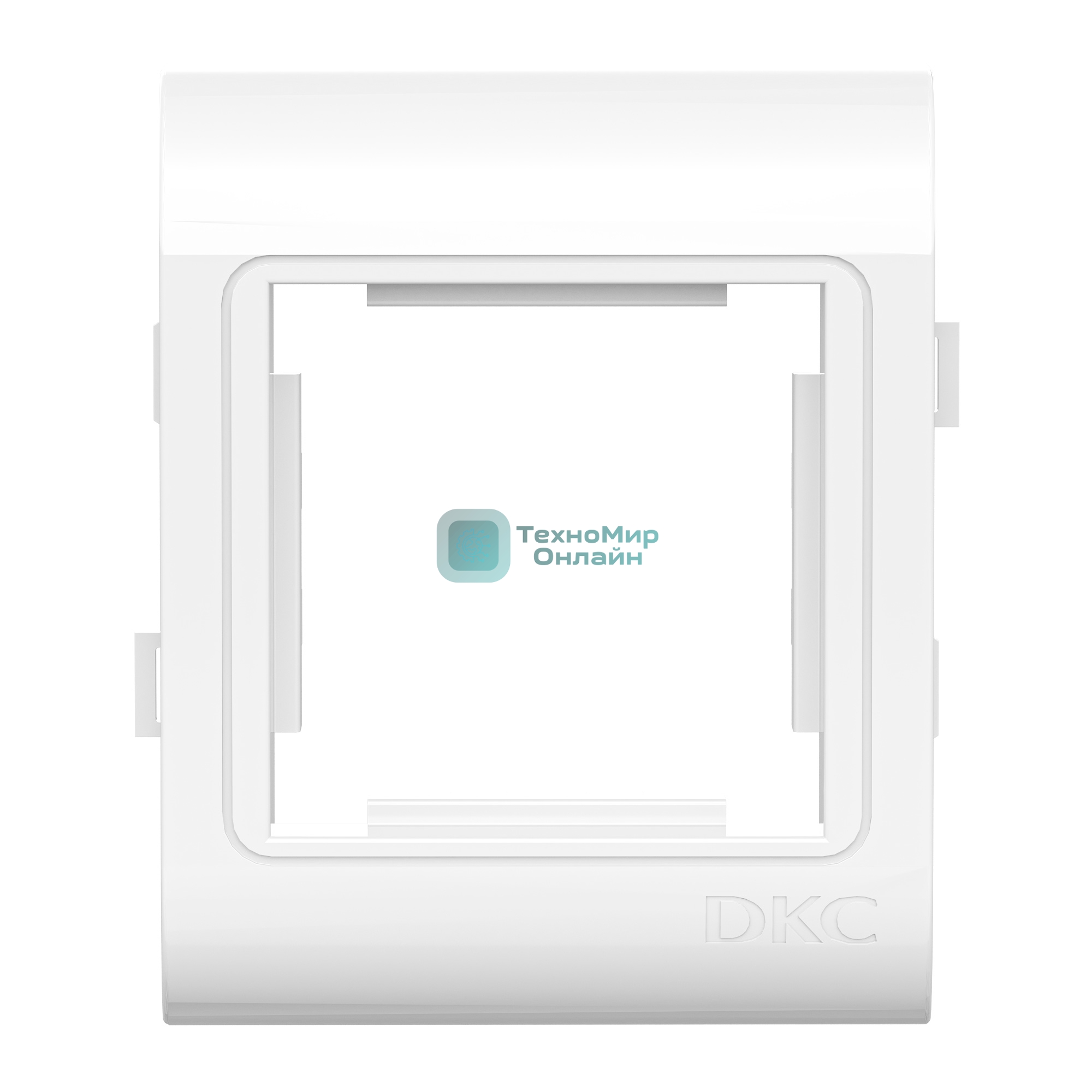 Рамка установочная под 45х45 2мод. PDA-45N 80 (подходит для Mosaic) ДКС 00513